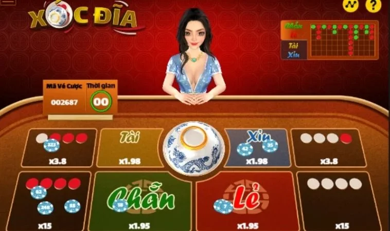 Trò Chơi Xóc Đĩa Tại Bet88 Hấp Dẫn Với Cơ Hội Thắng Lớn 2 Bàn chơi Xóc Đĩa tại Bet88